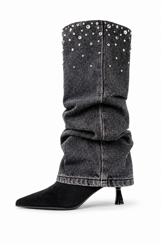 Ellie Denim Boots