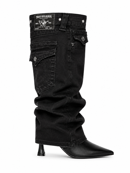 True Religion Denim Boots