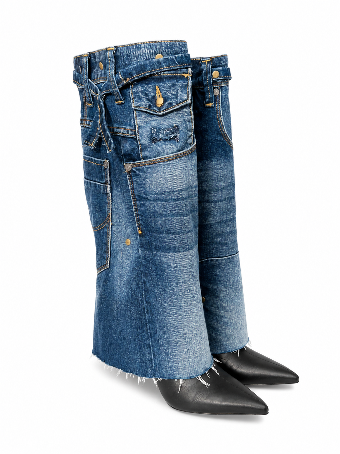 Helly Denim Boots