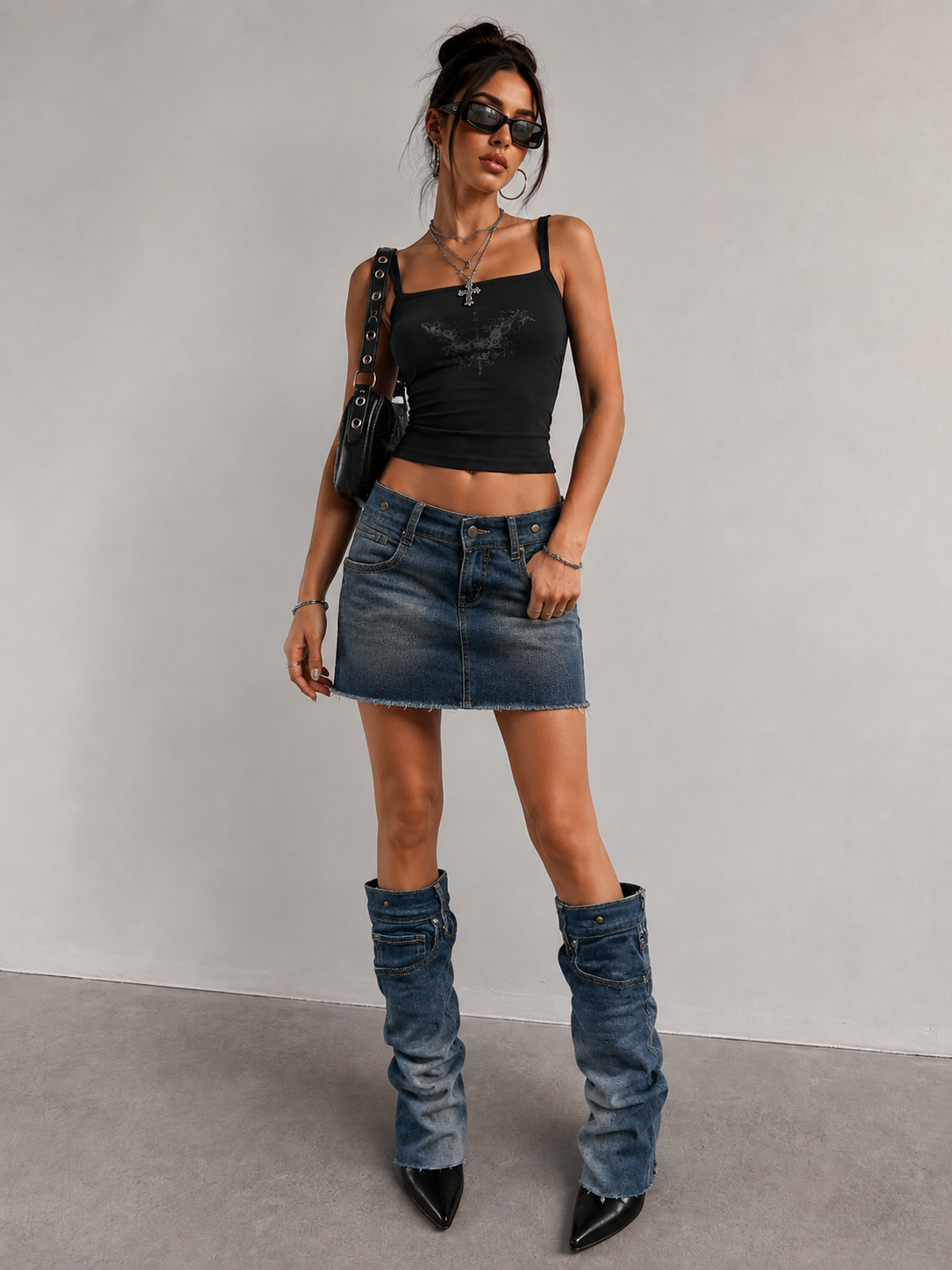 Levi's Denim Boots