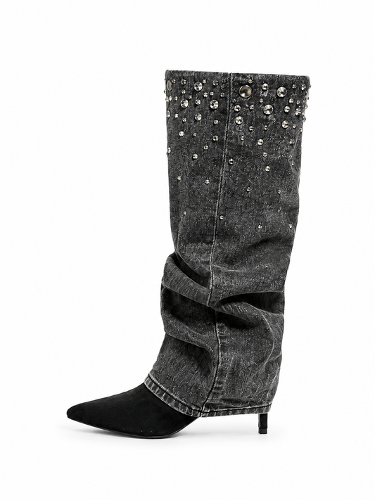 Ellie Denim Boots