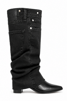 Block Levi's Denim Boots
